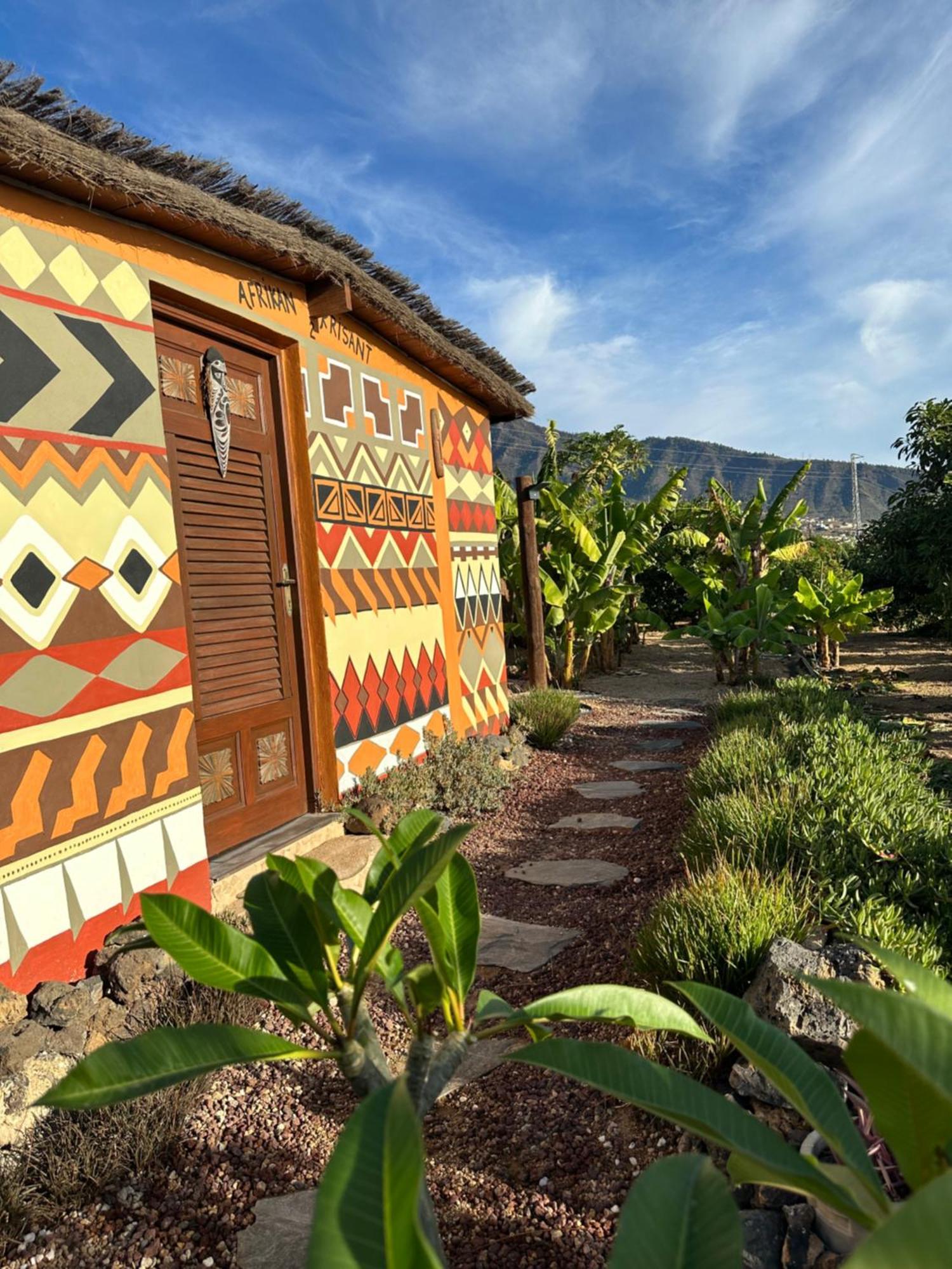 Afrikan Krisant Tenerife, Casa Rural Ecologica Arafo Eksteriør billede